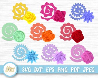 Download Felt Flower Svg Etsy