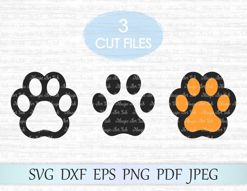 Download Paw Print Svg Paw Svg Dog Paw Svg File Cat Paw Svg File Etsy SVG, PNG, EPS, DXF File