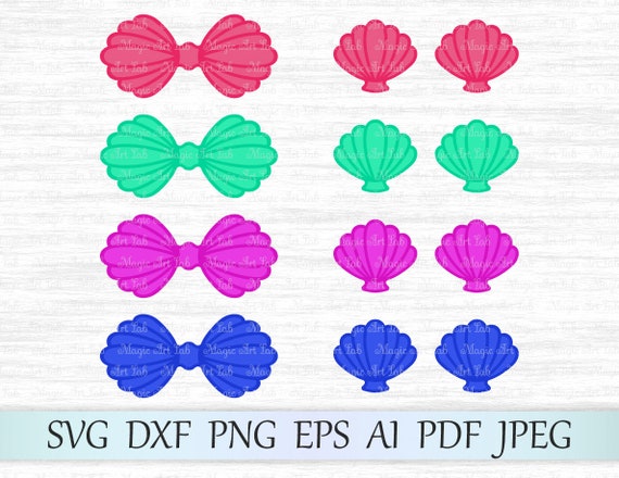 Download Mermaid bra svg Mermaid top svg Shell svg file Mermaid | Etsy