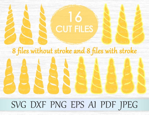 unicorn horn svg unicorn svg unicorn clipart unicorn horn etsy