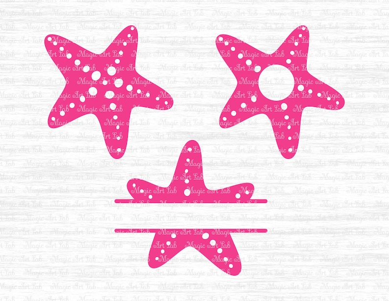Download Starfish svg file Starfish monogram svg Starfish cricut | Etsy