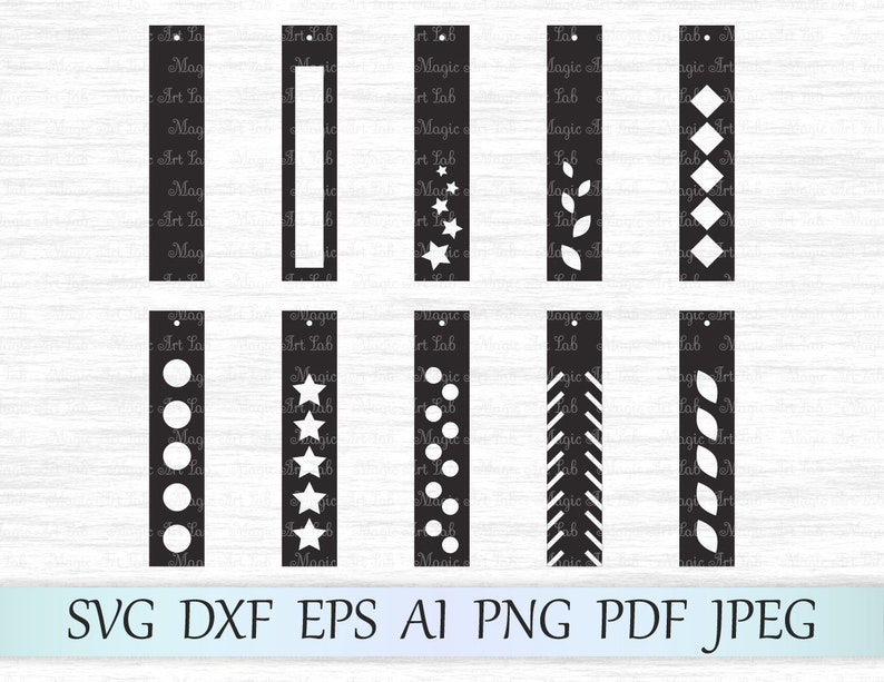 Download Earrings svg file Rectangle earring svg Long earring svg ...