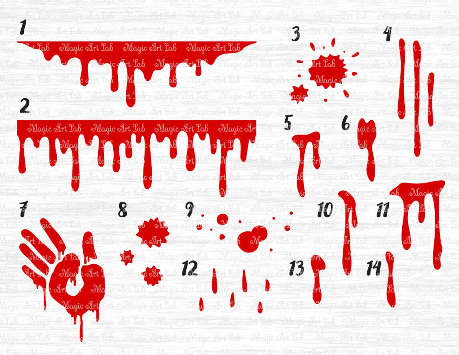 Blood Splatter Svg Blood Svg Blood Drip Svg Dripping Blood Svg Etsy