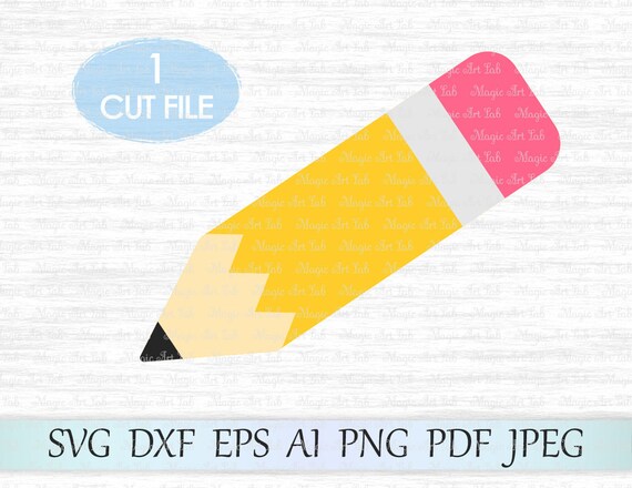 Download Free Pencil Svg Back To School Svg School Svg School Cut File Etsy SVG Cut Files