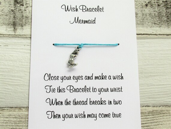 Mermaid wish hotsell bracelet
