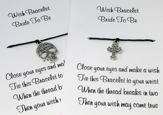 Keepsake Friend Hen Party Gifts Wish Bracelet Beautiful Hand Made Gift