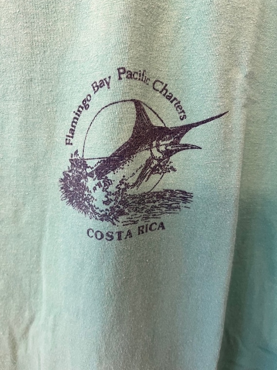 Vintage 1990s Flamingo Bay Pacific Charters Costa… - image 2
