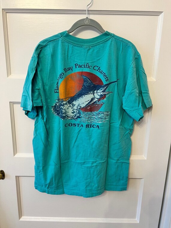 Vintage 1990s Flamingo Bay Pacific Charters Costa… - image 4