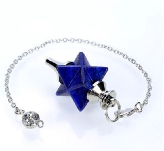 Pendule Merkaba Lapis Lazuli