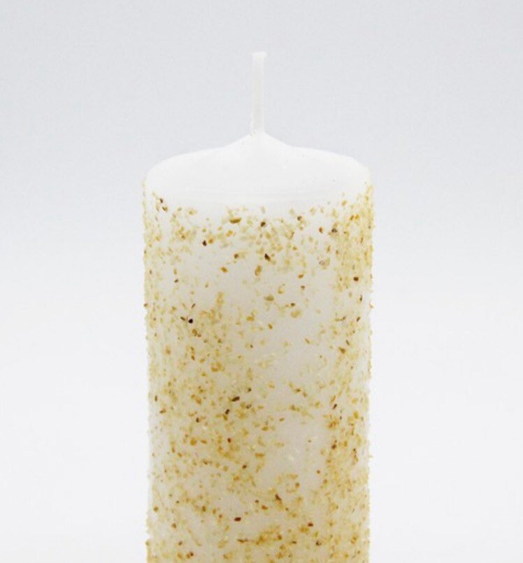 Bougie Blanche à L'ail Mâle Contre Le Mauvais Œil et Les Sorts