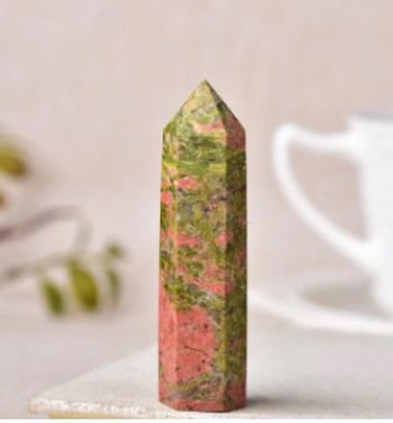 Unakite Baguette de Guérisson