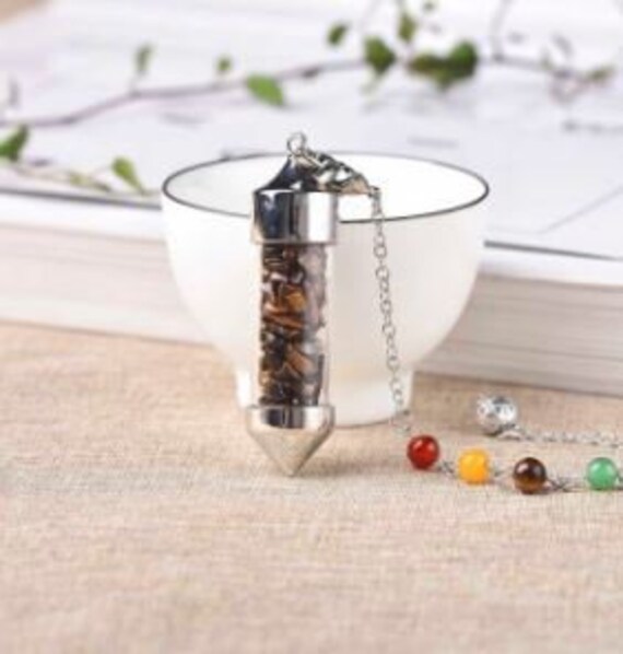 Pendule Divinatoire Oeil de Tigre