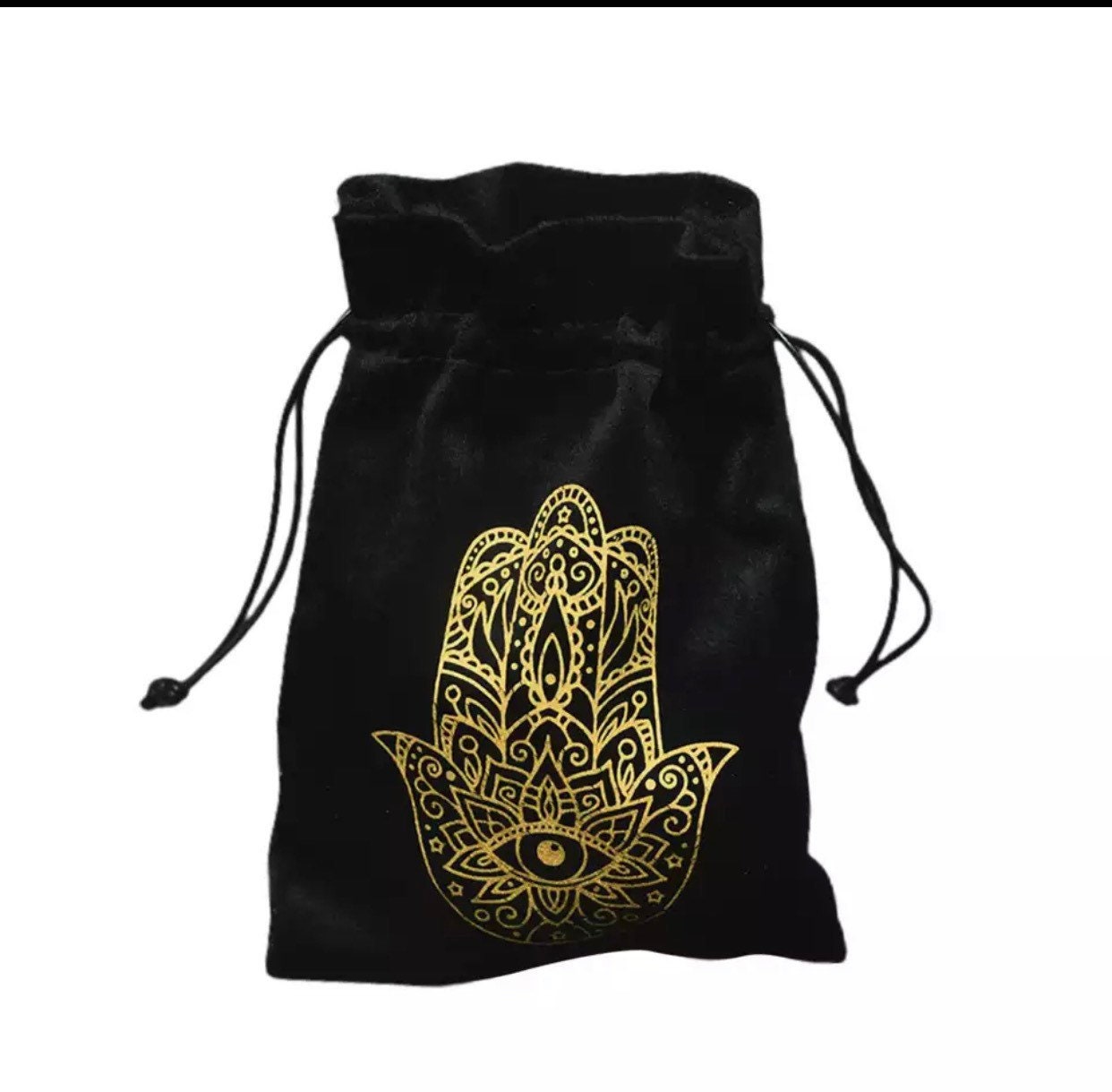 Sac Velours Pour Carte/Bourse Runique