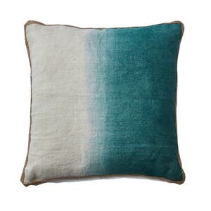 Boho ethnic, Ombre. Hand made decorative pillow.
