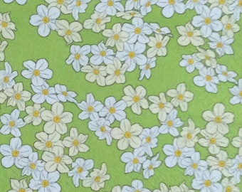 Serwetki papierowe Daisies/Serwetki papierowe Daisy/Kwiatowe kolorowe serwetki do decoupage'u/Kwiatowe serwetki papierowe/Rękodzieło z techniką mieszaną/Serwetki papierowe do decoupage'u