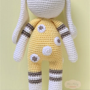 Amigurumi Bunny PDF Crochet Pattern Doll Toy Cute Sweet For Boy or Girl image 8