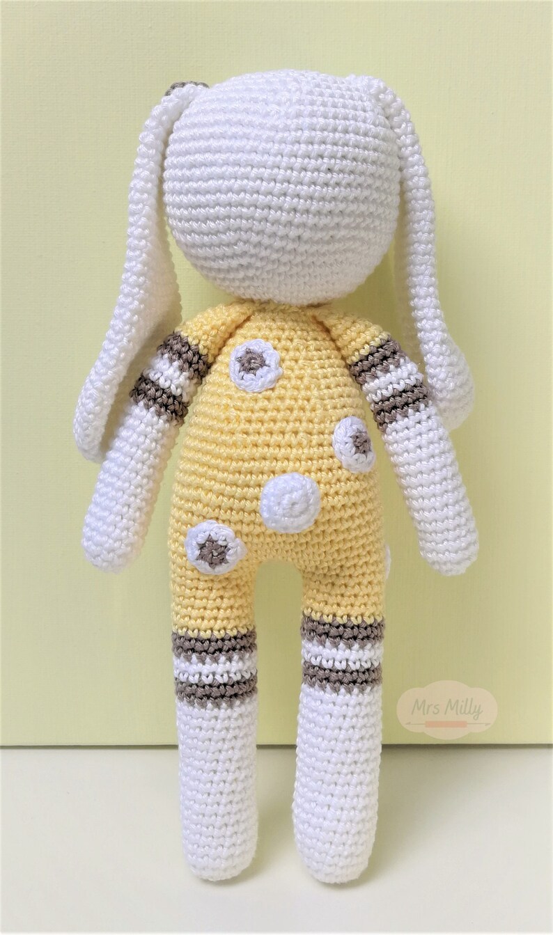 Amigurumi Bunny PDF Crochet Pattern Doll Toy Cute Sweet For Boy or Girl image 8