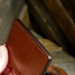 Create-Your-Own Admiral Minimalist Leather Wallet image 5