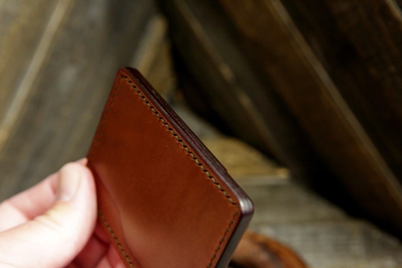 Create-Your-Own Admiral Minimalist Leather Wallet image 5