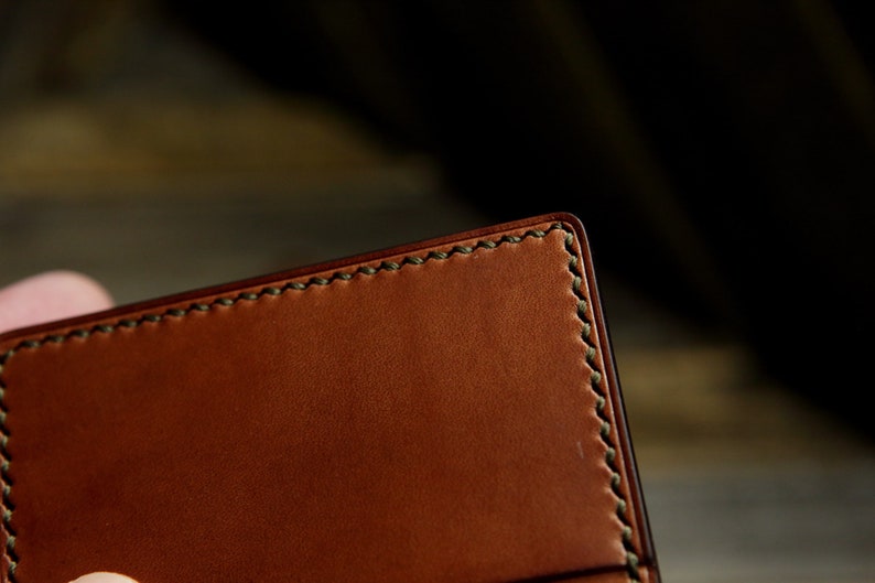 Create-Your-Own Admiral Minimalist Leather Wallet image 6