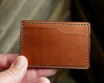 Create-Your-Own Admiral Minimalist Leather Wallet