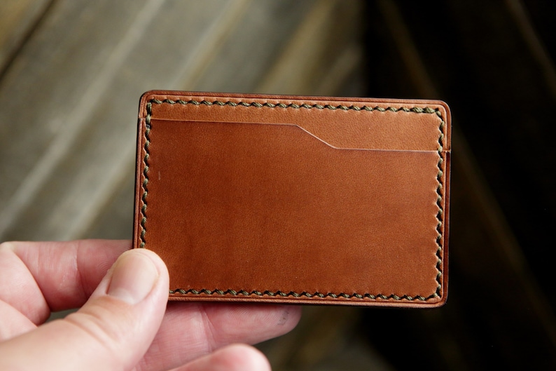 Create-Your-Own Admiral Minimalist Leather Wallet image 1