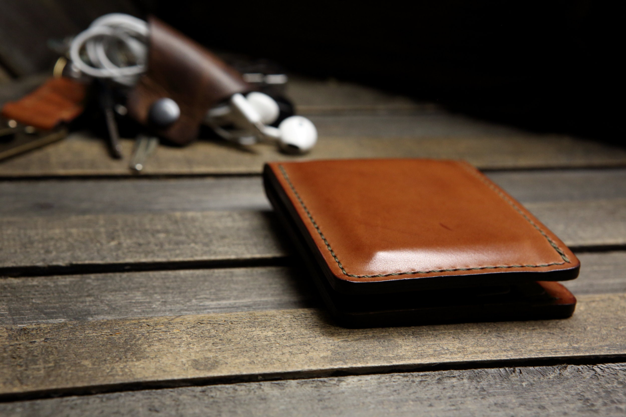 Handmade Leather Bifold Wallet the Markhor. W&C Harness Etsy