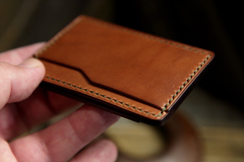 Create-Your-Own Admiral Minimalist Leather Wallet image 2