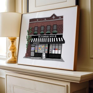 Astoria Collection - Lockwood Paper, Art Print, Wall Decor, New York City Art, Queens Art, Gift Idea