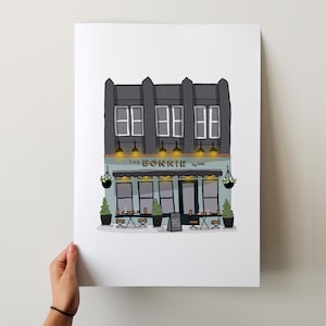 Astoria Collection - The Bonnie, Art Print, Wall Decor, New York City Art, Queens Art, Gift Idea