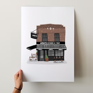 Astoria Collection - Mom&#39;s Kitchen, Art Print, Wall Decor, New York City Art, Queens Art, Gift Idea