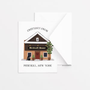 Peekskill-wenskaart - Birdsall House, enkele wenskaart, alledaagse wenskaart, briefpapier, cadeau-ideeën