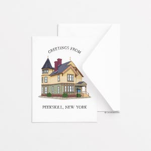 Peekskill-wenskaart - Peekskill-museum, enkele wenskaart, alledaagse wenskaart, briefpapier, cadeau-ideeën