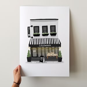 Astoria Collection - Lockwood, Art Print, Wall Decor, New York City Art, Queens Art, Gift Idea