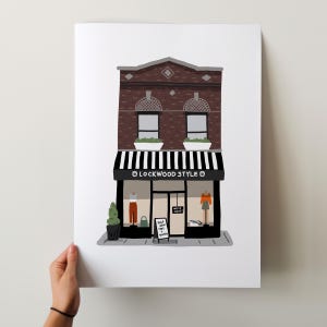 Astoria Collection - Lockwood Style, Art Print, Wall Decor, New York City Art, Queens Art, Gift Idea