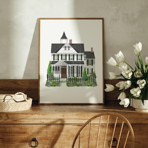 Winnie Foster&#39;s House, Fiction Inspired Art Print, Wall Decor, Customizable, Pop Culture Art, Fan Art