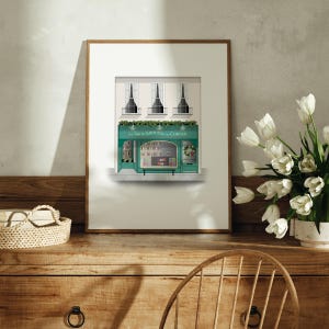 Bouquet of Pencils, Fiction Inspired Art Print, Wall Decor, Customizable, Pop Culture Art, Fan Art