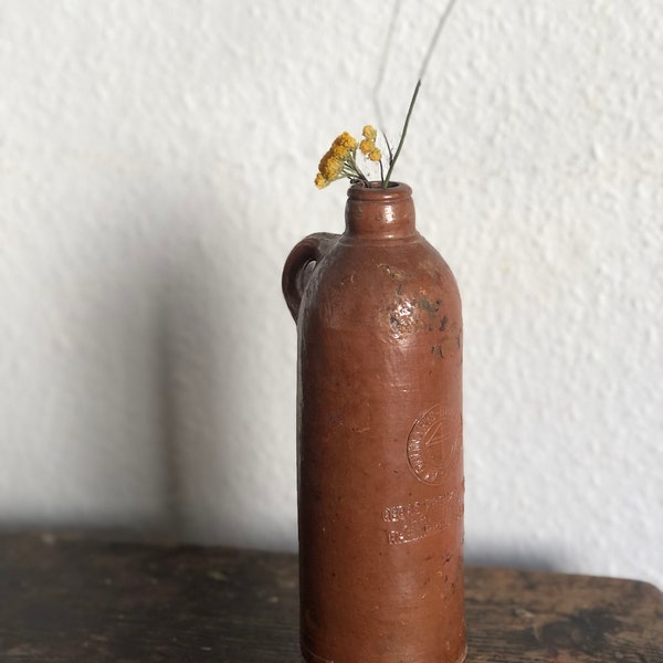 Antique Georg Kreuzberg Ahrweiler stoneware bottle