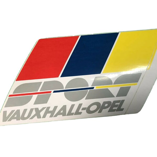 Vintage Vauxhall-Opal sticker