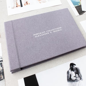 Refillable Portfolio (A3/A4 & US Letters) - 11x17 Art binder notebooks, client presentation, personalized document holder/folder organizer