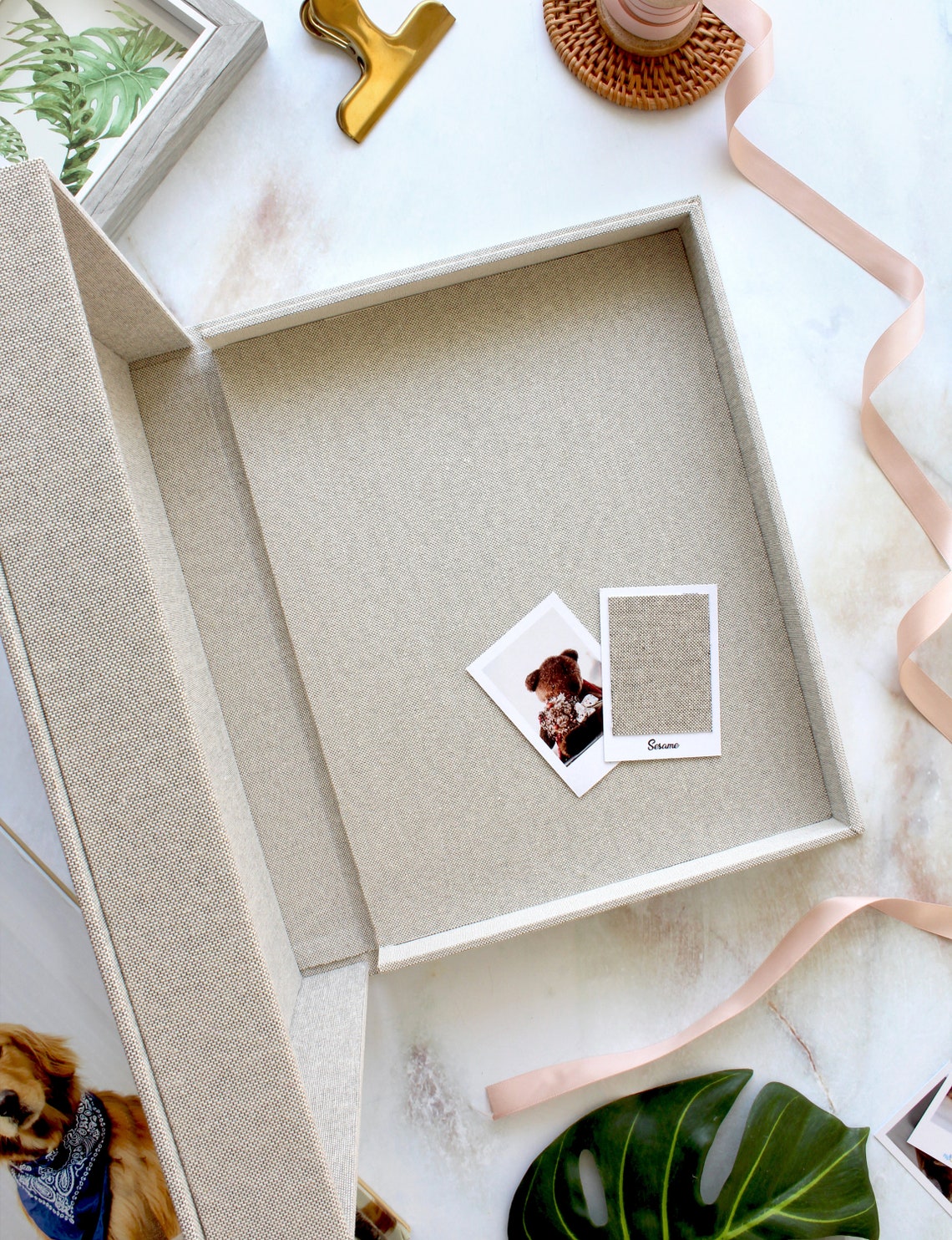 Clamshell Box for Photo Book. Classic yet Elegant Keepsake Box Etsy