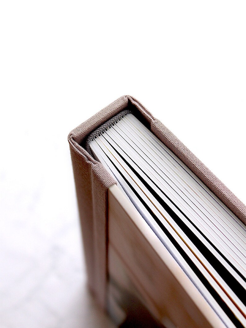 Fusion Linen Cover Photo Book Linen Image Wrap Hard cover Etsy