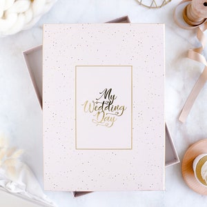 Universal & Elegante caja de memoria de boda, caja de almacenamiento de fotos 4R, artículos para bebés con nombre, caja de tarjetas, caja de decoración personalizada, caja de fotolibros