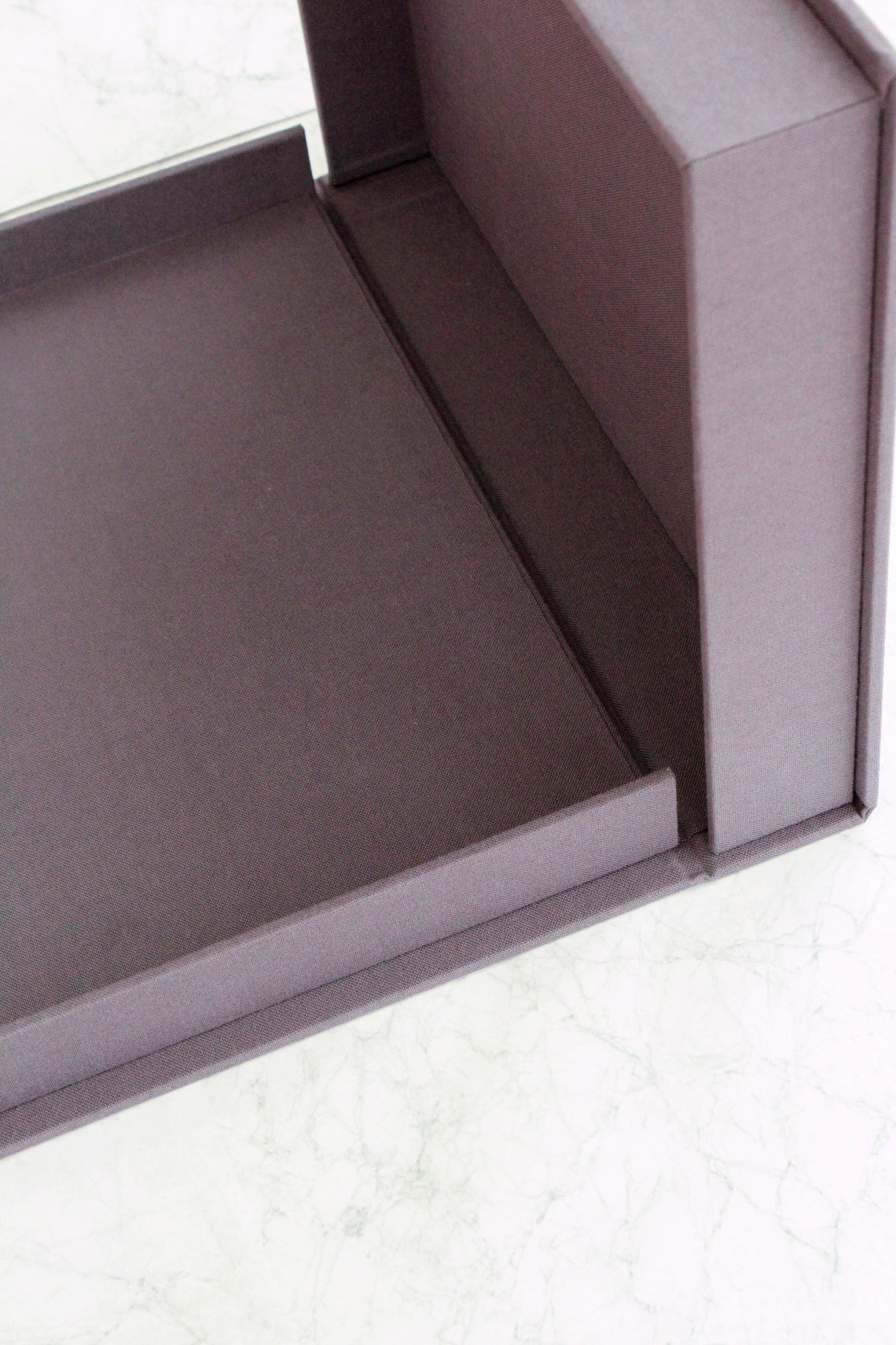 Classic Clamshell box for photo album Art prints Portfolio Etsy