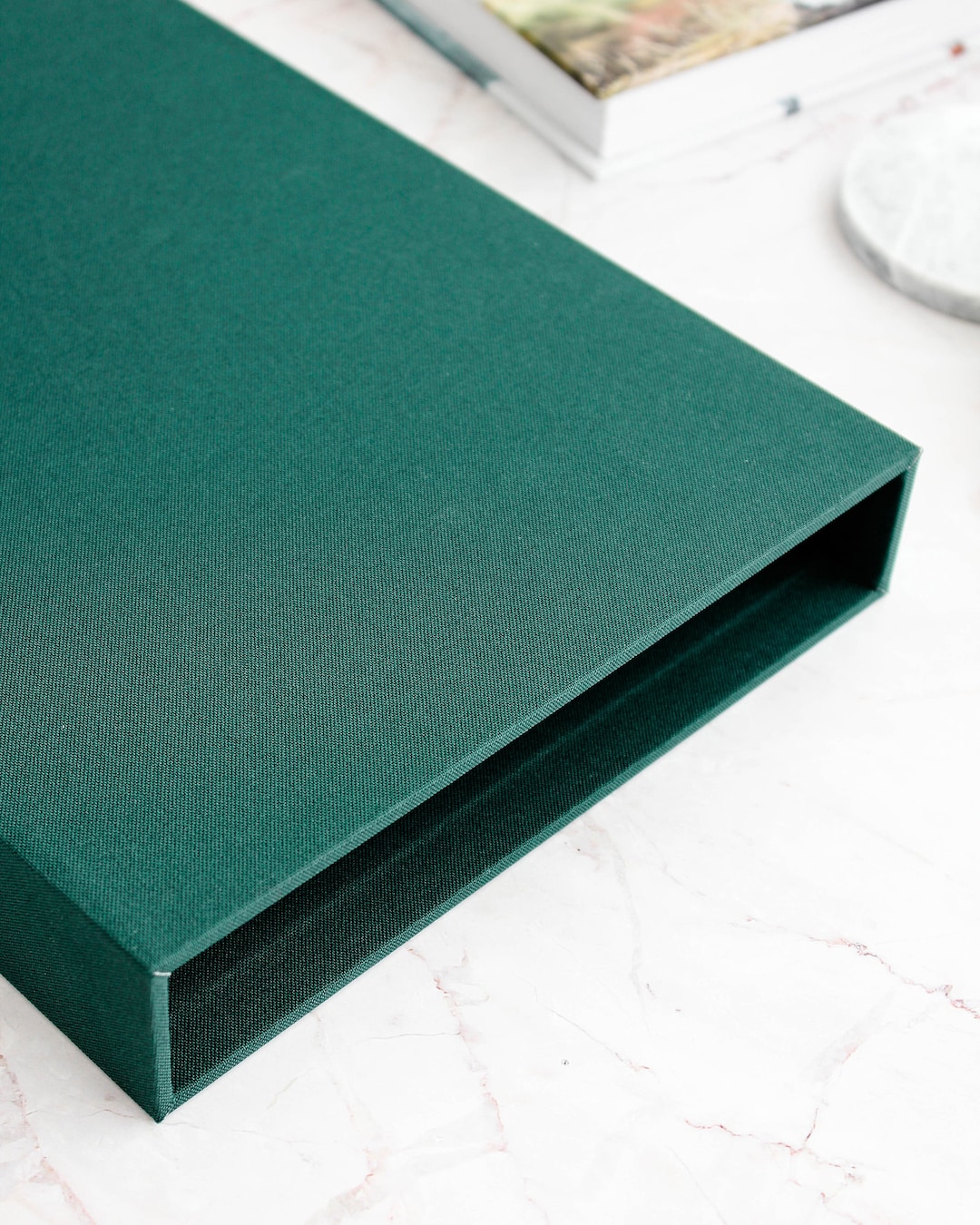 Flexi Linen Slipcase Box; a Handmade Keepsake Storage Box, Book Sleeve ...