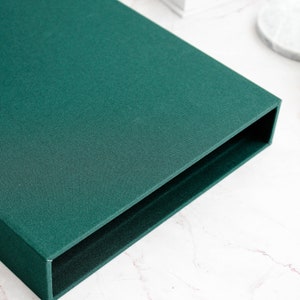 Flexi Linen Slipcase box; a handmade Keepsake Storage box