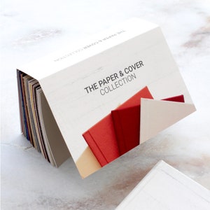 Leatherette & Linen Swatch Kit: Photo Album Material Sample