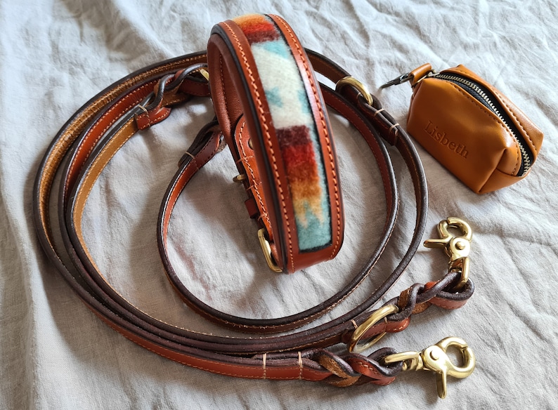 Halsband Boho Lisbeth Cognac image 5