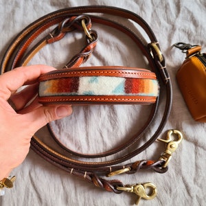 Hundehalsband Boho Cognac Lisbeth Bild 3