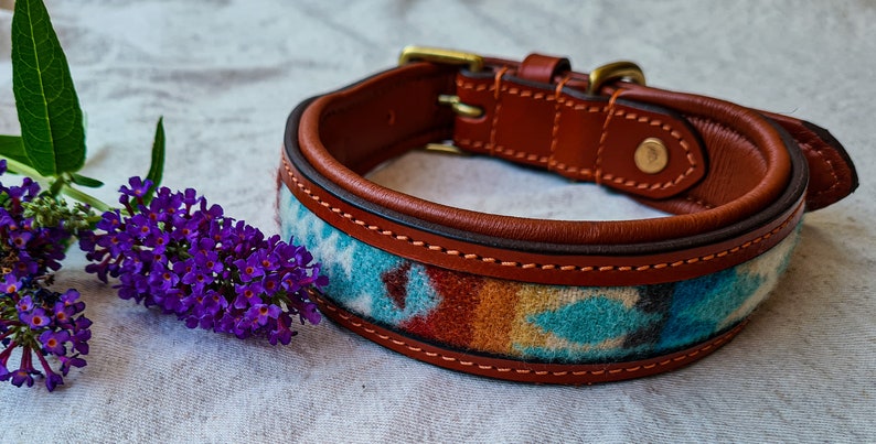 Hundehalsband Boho Cognac Lisbeth Bild 8